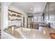 Modern kitchen with stainless steel appliances and ample counter space at 9157 Chenille Ct, Las Vegas, NV 89149