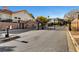 Elegant wrought iron community gate enhancing security and curb appeal at 2111 Bogart Ct, Las Vegas, NV 89117
