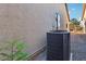 Exterior view of an HVAC unit and electrical panel at 3455 Halter Dr, Las Vegas, NV 89122