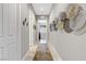 Hallway with neutral paint and decorative accents at 480 Heritage Bridge Ave, Henderson, NV 89011