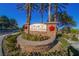 Legacy Highlands community entrance with attractive landscaping and signage at 1849 Indian Bend Dr, Henderson, NV 89074