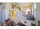 Spacious living room with high ceilings and marble floors at 1849 Indian Bend Dr, Henderson, NV 89074