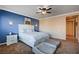 Spacious main bedroom with carpeted floor and large bed at 2452 Blair Castle St, Henderson, NV 89044