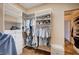 Large walk-in closet with ample shelving and hanging space at 2452 Blair Castle St, Henderson, NV 89044
