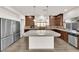 Spacious kitchen with large island and stainless steel appliances at 6360 Stag Hollow Ct, Las Vegas, NV 89139