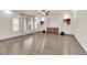 Spacious living room featuring hardwood floors and built-in entertainment center at 6360 Stag Hollow Ct, Las Vegas, NV 89139