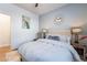 Comfortable bedroom with soft lighting, neutral tones, and stylish decor at 2144 Paganini Ave, Henderson, NV 89052