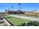 Community bocce ball courts and lush landscaping provide a great outdoor recreation space at 2395 Dalewood Ave, North Las Vegas, NV 89086