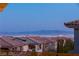 Spectacular panoramic view of the city lights and mountains at 298 Calgrove St, Las Vegas, NV 89138