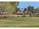 Golf course with homes in the background at 8805 Litchfield Ave, Las Vegas, NV 89134