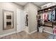 Large walk-in closet with ample shelving and hanging space at 12456 Edinburgh Cask Ave, Las Vegas, NV 89138