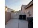 The backyard includes a large concrete patio and a storage shed at 2108 Buckeye Reef St, Henderson, NV 89002