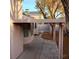 Covered patio and pathway leading to backyard shed at 2108 Buckeye Reef St, Henderson, NV 89002