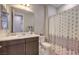 Bathroom with shower, toilet and vanity at 3267 Royal Fortune Dr, Las Vegas, NV 89141