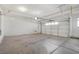 Spacious garage with overhead storage and extra space at 3817 Bella Legato Ave, North Las Vegas, NV 89081