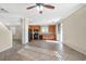 Kitchen with wood cabinets, black appliances, and tile floor at 3817 Bella Legato Ave, North Las Vegas, NV 89081