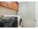 Convenient laundry room with washer and dryer included at 3817 Bella Legato Ave, North Las Vegas, NV 89081