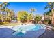 Inviting pool with spa and ample lounge space at 5378 Pendini Point Ct, Las Vegas, NV 89141