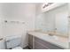 Clean bathroom with a toilet and vanity at 6750 Del Rey Ave # 122, Las Vegas, NV 89146