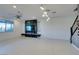 Bright and airy living room with modern fireplace at 6942 Alexandrite Peak St, Las Vegas, NV 89148