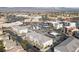 Aerial view showing property location near shopping center at 7544 Nicklin St, Las Vegas, NV 89143