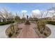 Statue in a landscaped park with brick walkways at 7544 Nicklin St, Las Vegas, NV 89143