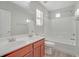 Bathroom with double vanity and bathtub at 7564 Daniel Boone Ct, Las Vegas, NV 89166