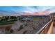 Balcony view overlooking the golf course with sunset views at 9121 Las Manaitas Ave # 401, Las Vegas, NV 89144