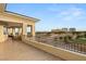 Expansive balcony overlooking the golf course at 9121 Las Manaitas Ave # 401, Las Vegas, NV 89144