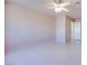 Spacious bedroom with light flooring and a ceiling fan at 256 Garfield Dr, Henderson, NV 89074