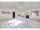 Spacious living room with vaulted ceiling and fireplace at 256 Garfield Dr, Henderson, NV 89074