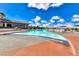 Inviting pool and spa with expansive views and comfortable seating at 2736 Hartwick Pines Dr, Henderson, NV 89052