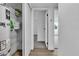 Hallway featuring a hot water heater closet at 5512 Burntwood Way, Las Vegas, NV 89108