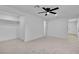 Bright bedroom featuring ceiling fan and closet at 617 Stanford St, Las Vegas, NV 89107