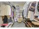 Large walk-in closet with ample shelving and hanging space at 7192 Polita Ct, Las Vegas, NV 89156