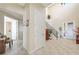 Spacious entryway with tile flooring, high ceilings and a staircase at 7192 Polita Ct, Las Vegas, NV 89156