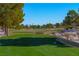 Scenic golf course view on a sunny day at 7976 Harbour Towne Ave, Las Vegas, NV 89113