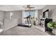 Bright loft with treadmill and built-in shelving at 10597 Painted Bridge St, Las Vegas, NV 89179