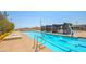 Lap and wading community pool, tanning beds, and handicap lift at 12457 Heritage Bend Dr, Las Vegas, NV 89138