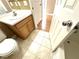 Bathroom with a toilet and vanity at 1350 Crystal Hill Ln # 3, Henderson, NV 89012