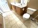 Bathroom with double vanity and tile floor at 1350 Crystal Hill Ln # 3, Henderson, NV 89012