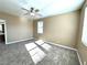 Bright bedroom with carpet flooring, ceiling fan and window at 1350 Crystal Hill Ln # 3, Henderson, NV 89012