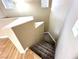 Carpeted staircase with neutral wall colors at 1350 Crystal Hill Ln # 3, Henderson, NV 89012