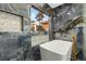 Freestanding bathtub with marble tile and gold fixtures at 1613 Shadow Rock Dr, Las Vegas, NV 89117