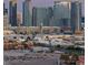 Aerial perspective of Las Vegas cityscape near the property at 4381 W Flamingo Rd # 5103, Las Vegas, NV 89103