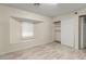 Bright bedroom featuring a bay window and spacious closet at 4775 Summerhill Rd, Las Vegas, NV 89121