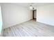 Bright bedroom featuring vinyl flooring and a ceiling fan at 5222 Mandalay Springs Dr # 202, Las Vegas, NV 89120