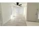 Light and airy dining area with vinyl flooring and a ceiling fan at 5222 Mandalay Springs Dr # 202, Las Vegas, NV 89120