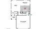 First floor plan showing a Gathering room, kitchen, and two-car garage at 6130 Yuzu Pl, Las Vegas, NV 89122