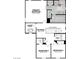 Second floor plan with primary bedroom, two additional bedrooms, and two bathrooms at 6130 Yuzu Pl, Las Vegas, NV 89122